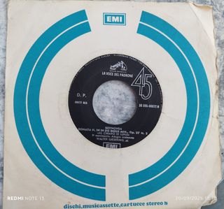 Vinile Beethoven 45 giri Sonata Chiaro di Luna