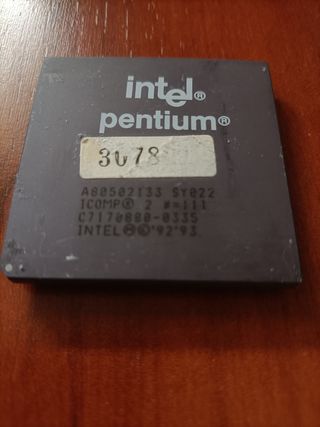 Procesador Intel Pentium 133 MHz