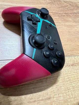 Mando Nintendo Switch Pro Negro/Rojo