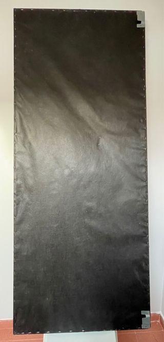 Cabecero Polipiel Negro