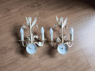 Apliques de pared flores