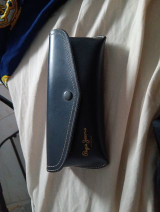 Funda de gafas Pepe Jeans azul