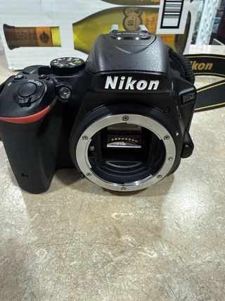Cámara Nikon D5500 con 2 objetivos