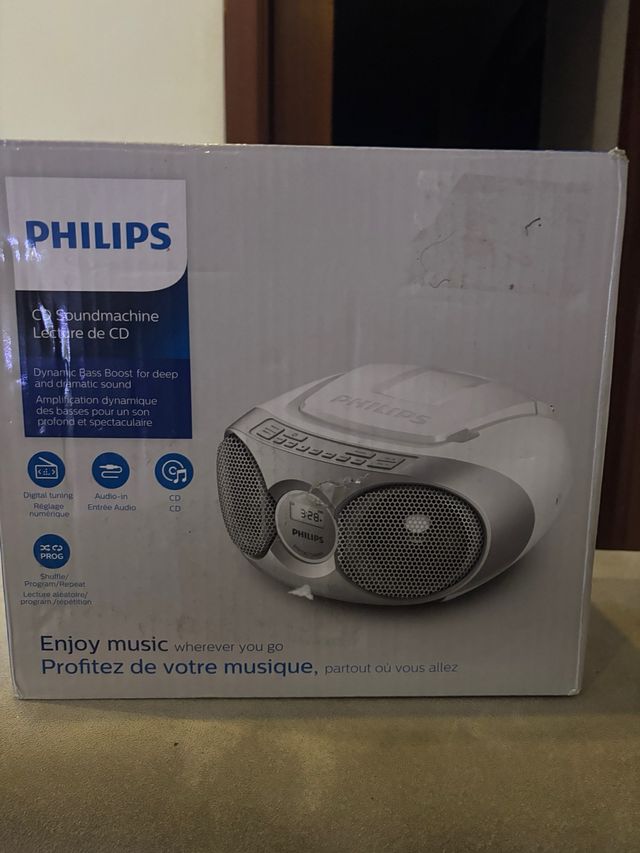 Radio CD Philips Soundmachine Portátil