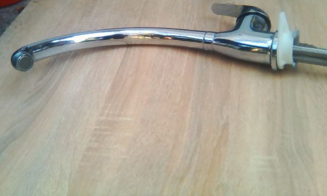 Grifo Monomando Cocina Plata