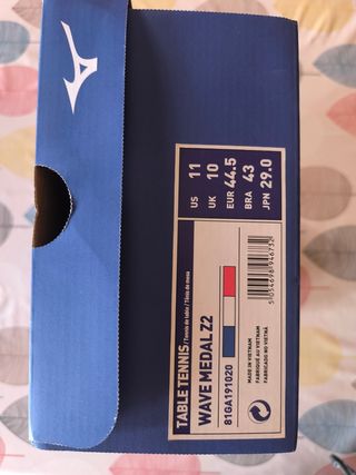 Zapatillas Mizuno Wave Medal Z2 Tenis de Mesa