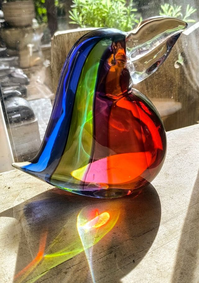 Figura Murano Archimede Seguso Firmada