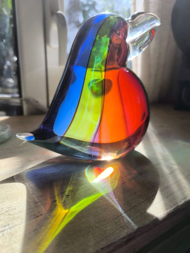 Figura Murano Archimede Seguso Firmada