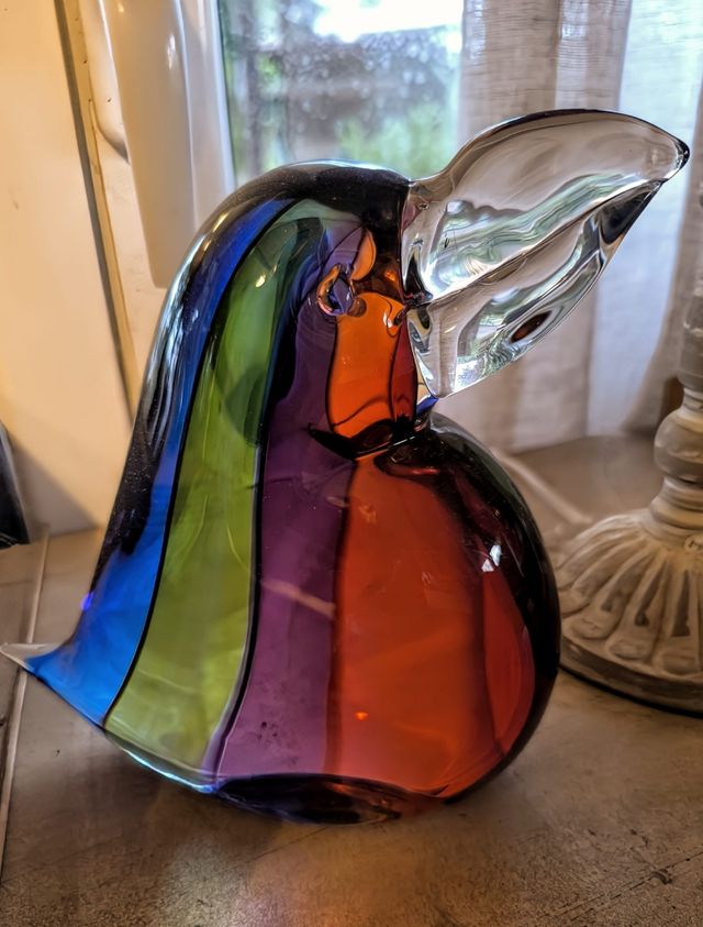 Figura Murano Archimede Seguso Firmada