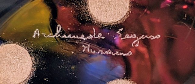 Figura Murano Archimede Seguso Firmada