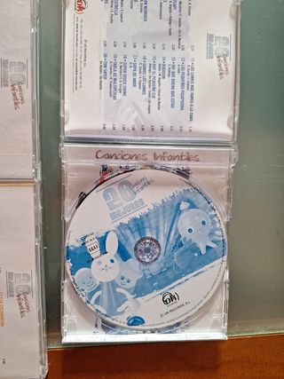 20 Canciones Infantiles CD (4 Volúmenes)