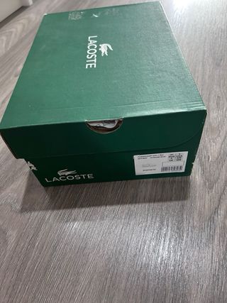 Zapatillas Lacoste Talla 37 Blancas