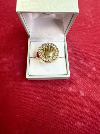 Anillo Rolex Oro con Circonitas