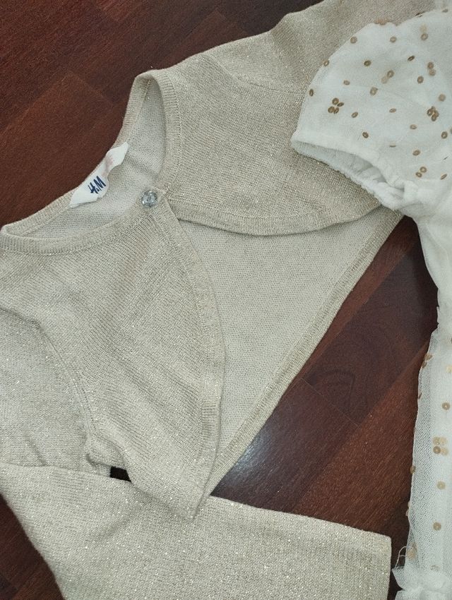 Conjunto vestido fiesta niña