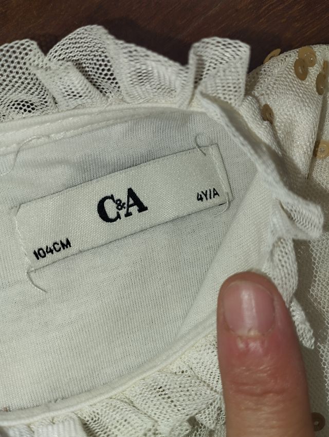 Conjunto vestido fiesta niña