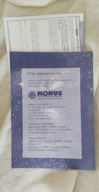 Telescopio Konus Konuspace-6 Refractor