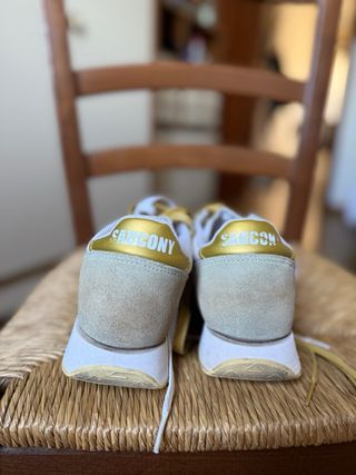 Saucony donna oro bianco
