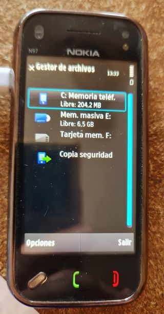 Nokia N97 negro mini