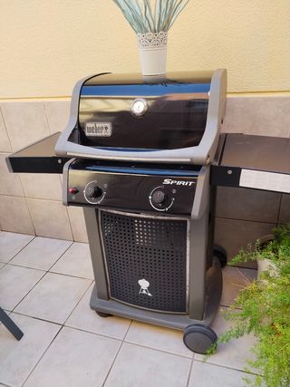 Barbecue Weber Spirit nero e grigio