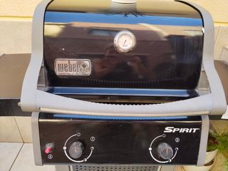 Barbecue Weber Spirit nero e grigio