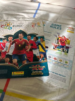 Álbum Eurocopa 2012 Panini Adrenalyn XL