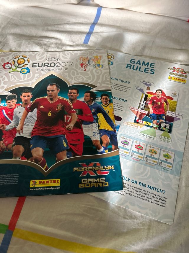 Álbum Eurocopa 2012 Panini Adrenalyn XL