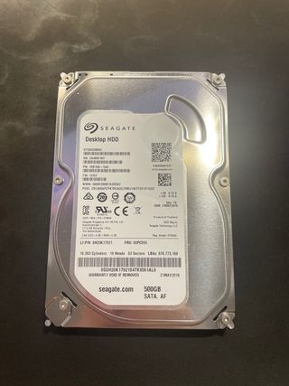 Disco Duro Seagate 500GB HDD ST500DM002