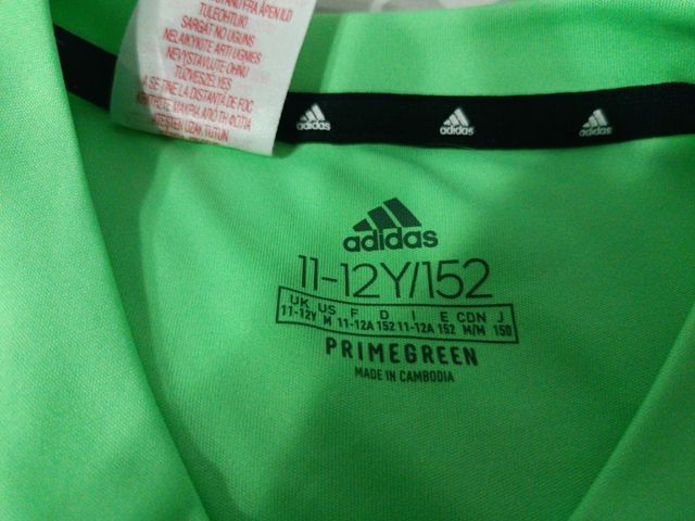 Maglietta Adidas Neon Green