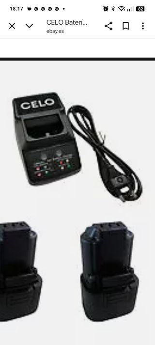 Cargador Celo Batería Máquina Clavos Gas