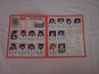 Album cromos Mundial México 86 Panini