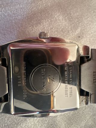 Reloj Calypso Negro y Plateado
