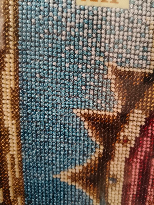 Quadro perline Madonna di Kazan