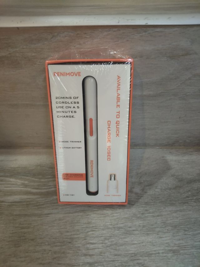 Corta pelos nariz Renimove blanco