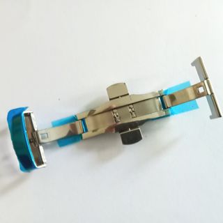 Fecho de relógio em aço inoxidável