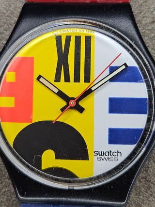 Swatch AG 1987 "Nine to Six" 