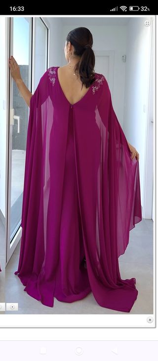 Vestido de fiesta Nati Jimé morado