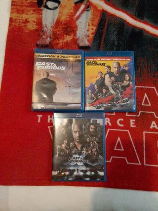 Saga Fast & Furious Blu-ray Colección 9 Películas