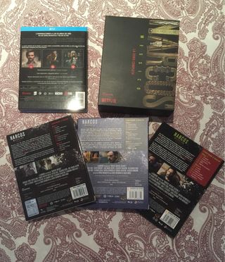 “Narcos” y “Narcos:México” Blu-ray Completa