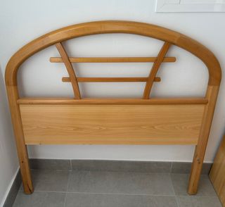 Cabecero madera cama 90 cm