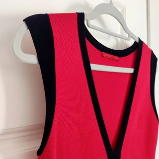 Vestido Carolina Herrera Rojo