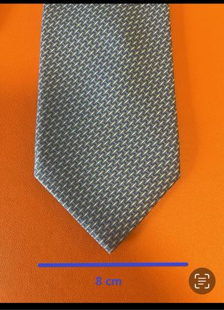 Corbata Hermes Azul Claro