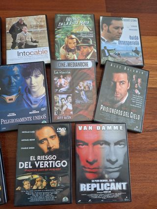 Lotto 11 DVD di azione, crimine e thriller
