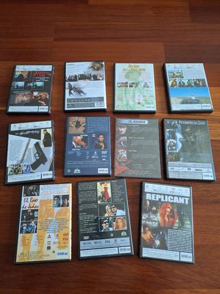 Lotto 11 DVD di azione, crimine e thriller
