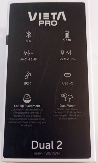 Auriculares Vieta Pro Dual 2 Nuevos precintados