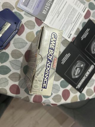 Nintendo Game Boy Advance Morada Completa