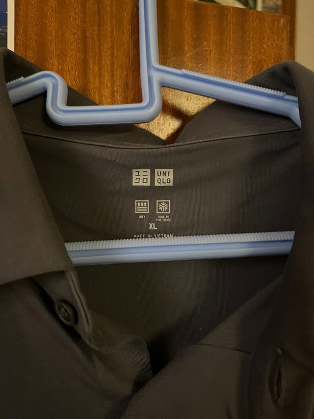 Camisa Uniqlo Gris Talla XL