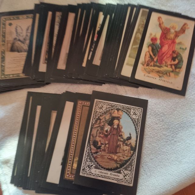 94 Cromos Religiosos Italianos Santi