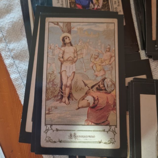 94 Cromos Religiosos Italianos Santi