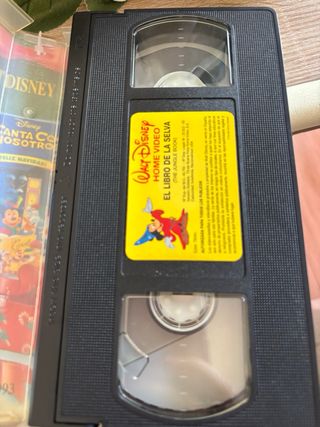 VHS El Libro de la Selva Disney Español