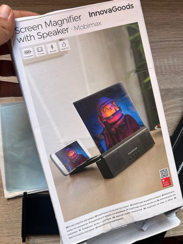 Amplificador Pantalla con Altavoz InnovaGoods